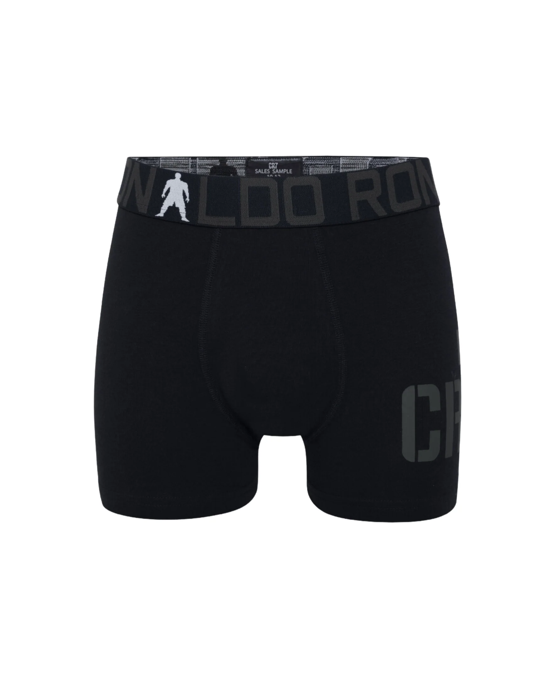 CR7 Boy's Bamboo Blend 2-Pack Trunks, Moss & Black - Image 3