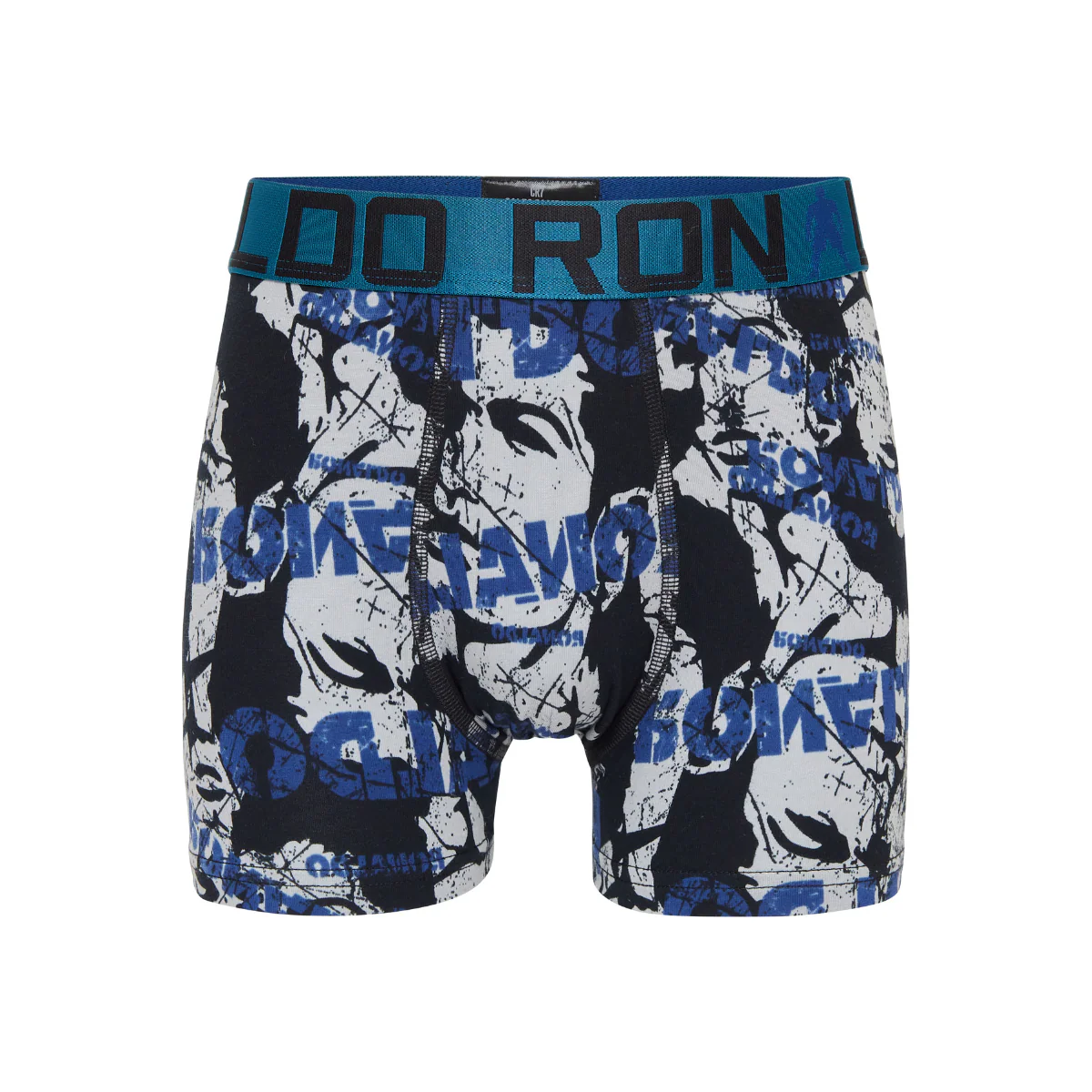 CR7 Boy's Travel Bag, Value 5-Pack Cotton Blend Trunks - Image 6