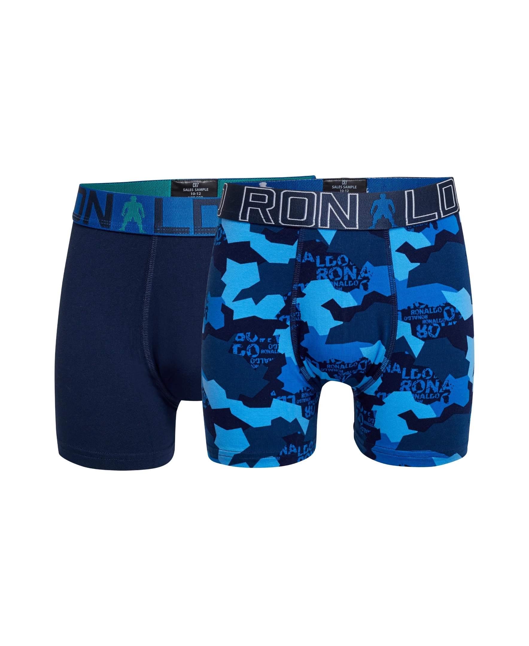 CR7 Boy's 2-Pack Cotton Blend Trunks - Image 4
