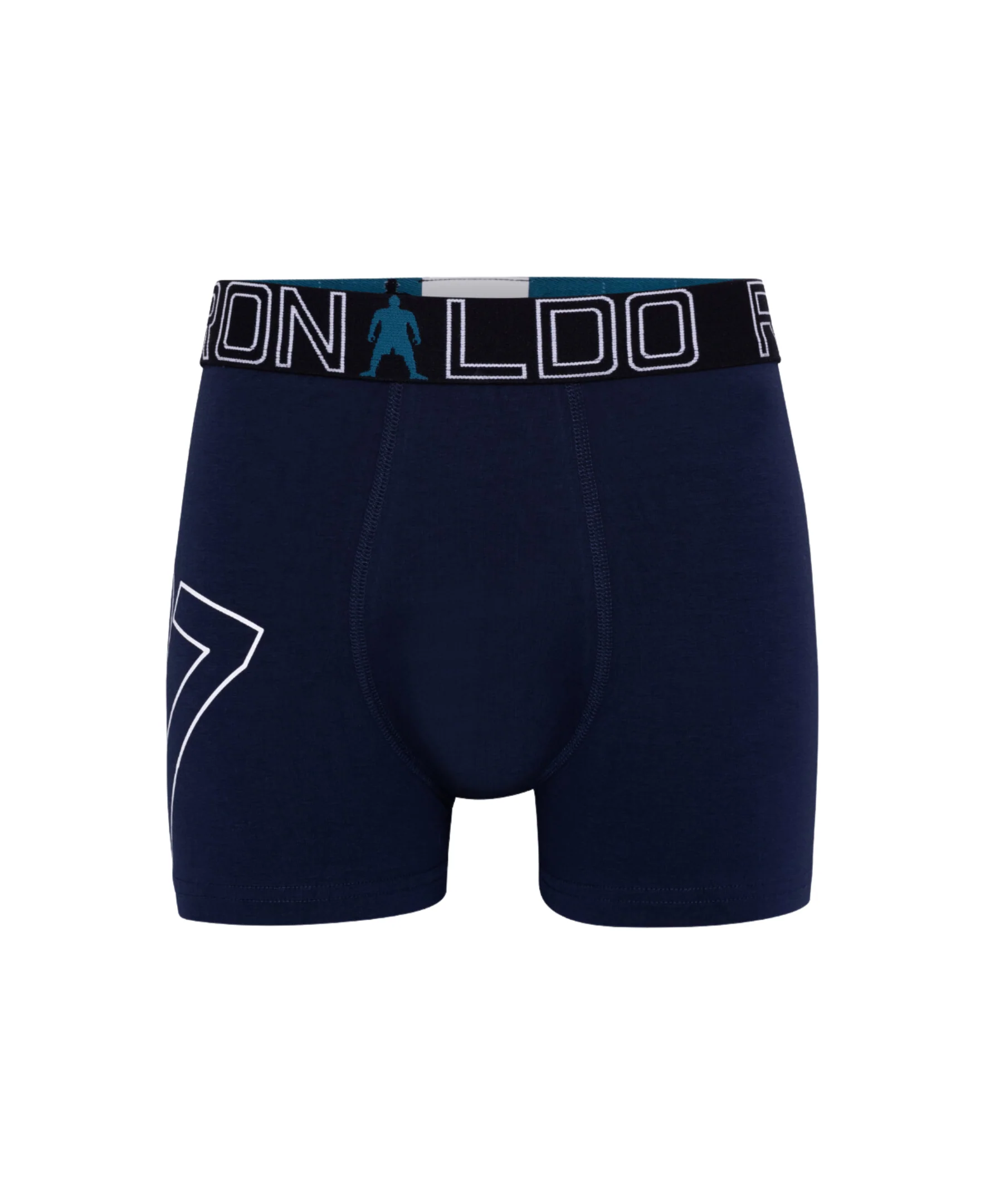 CR7 Boy's 3 Pack Cotton Blend Trunks - Image 3