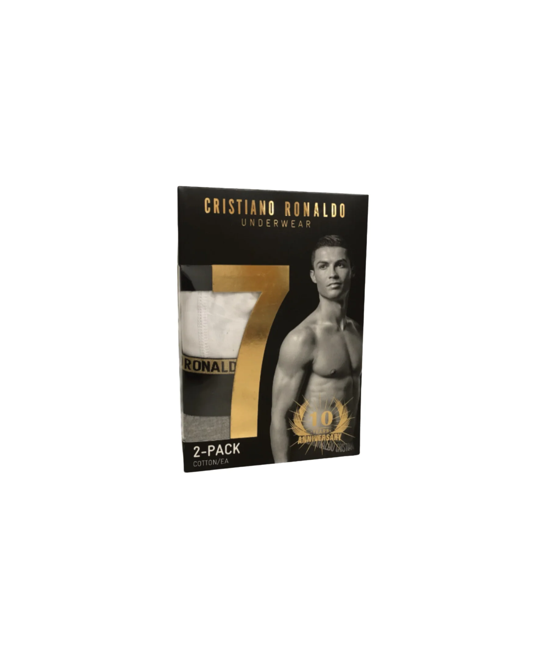 CR7 Men's 2-Pack Cotton Blend Trunks - Image 7