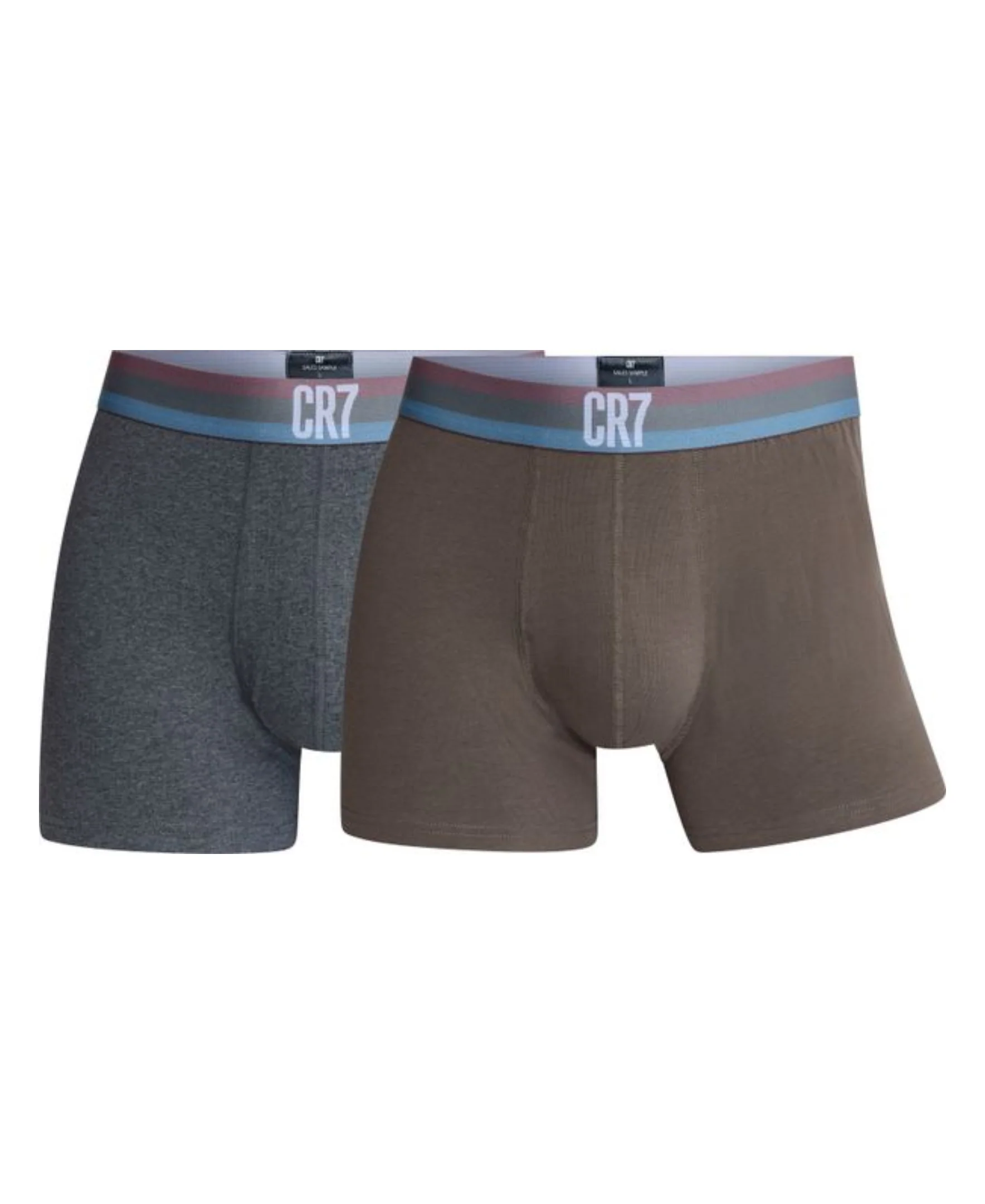 CR7 Men's 2-Pack Cotton Blend Trunks - Image 6