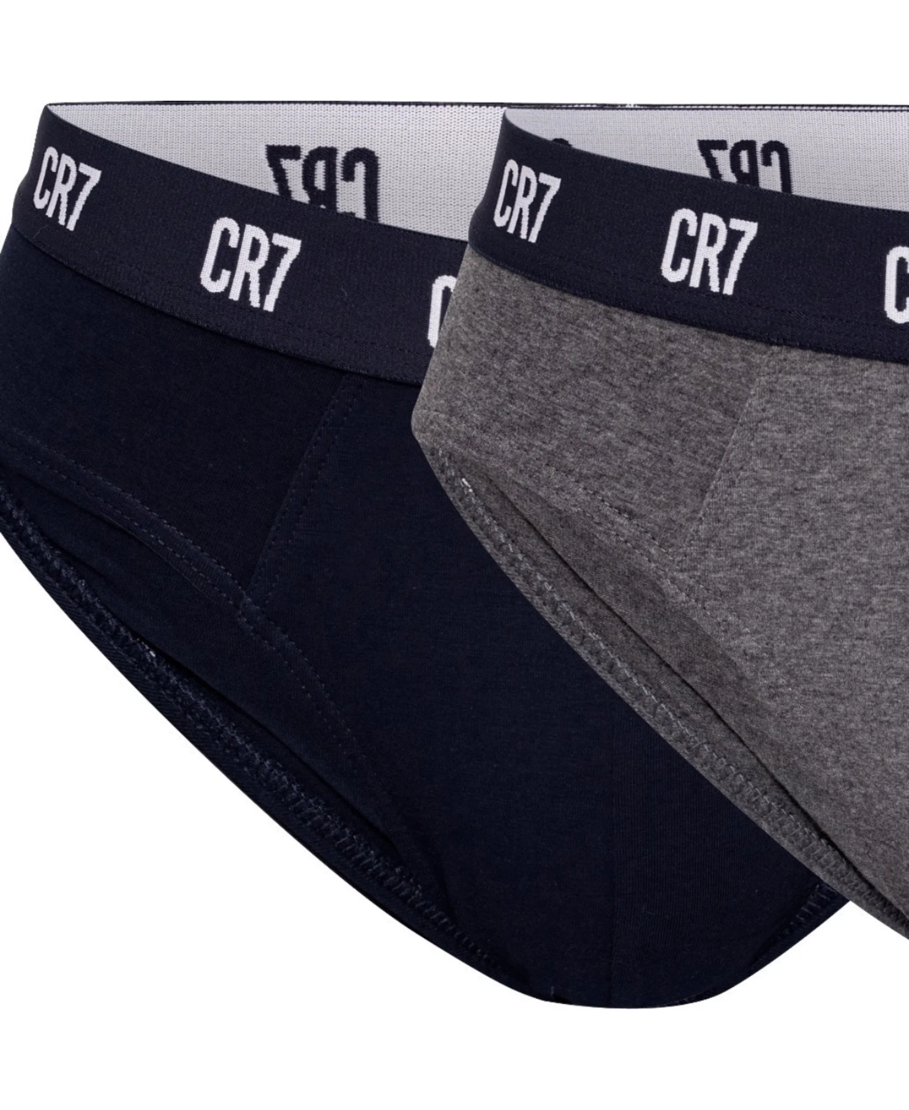 CR7 Men's 3 Pack Cotton Blend Briefs - Multicolor Basics - Image 4