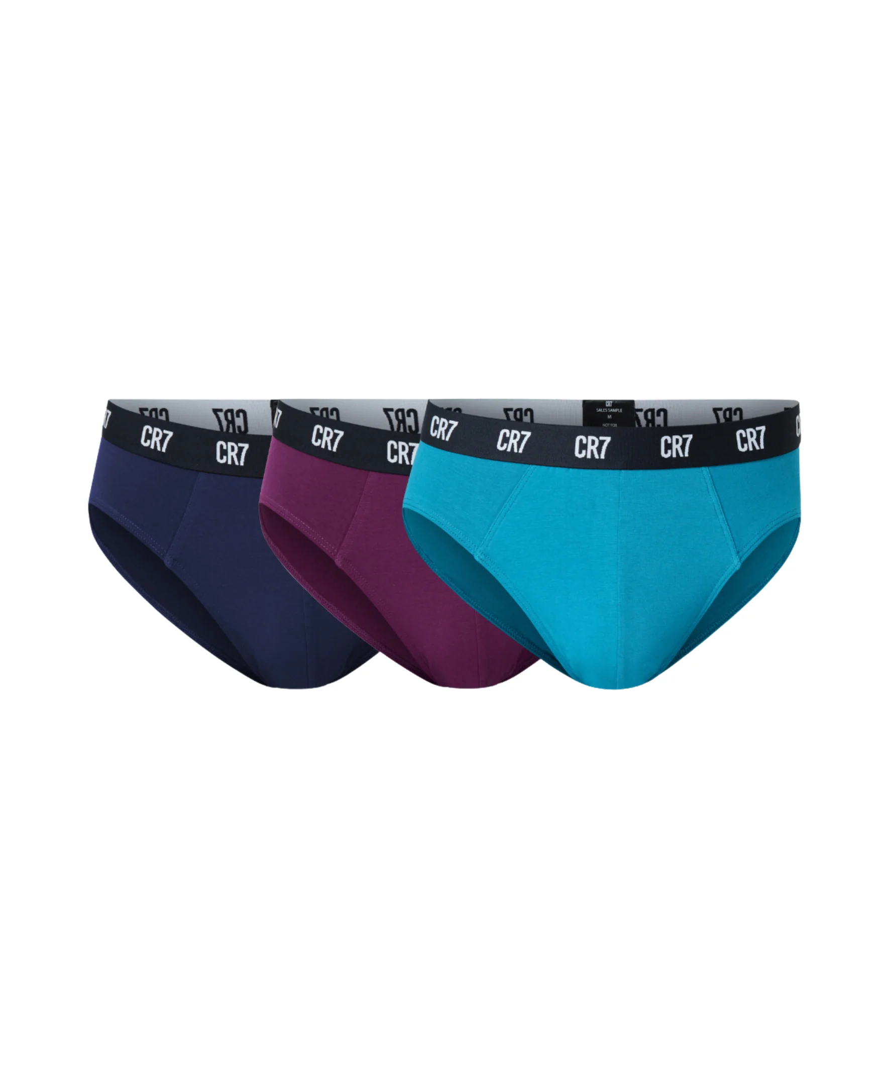 CR7 Men's 3-Pack Cotton Blend Briefs - Image 2