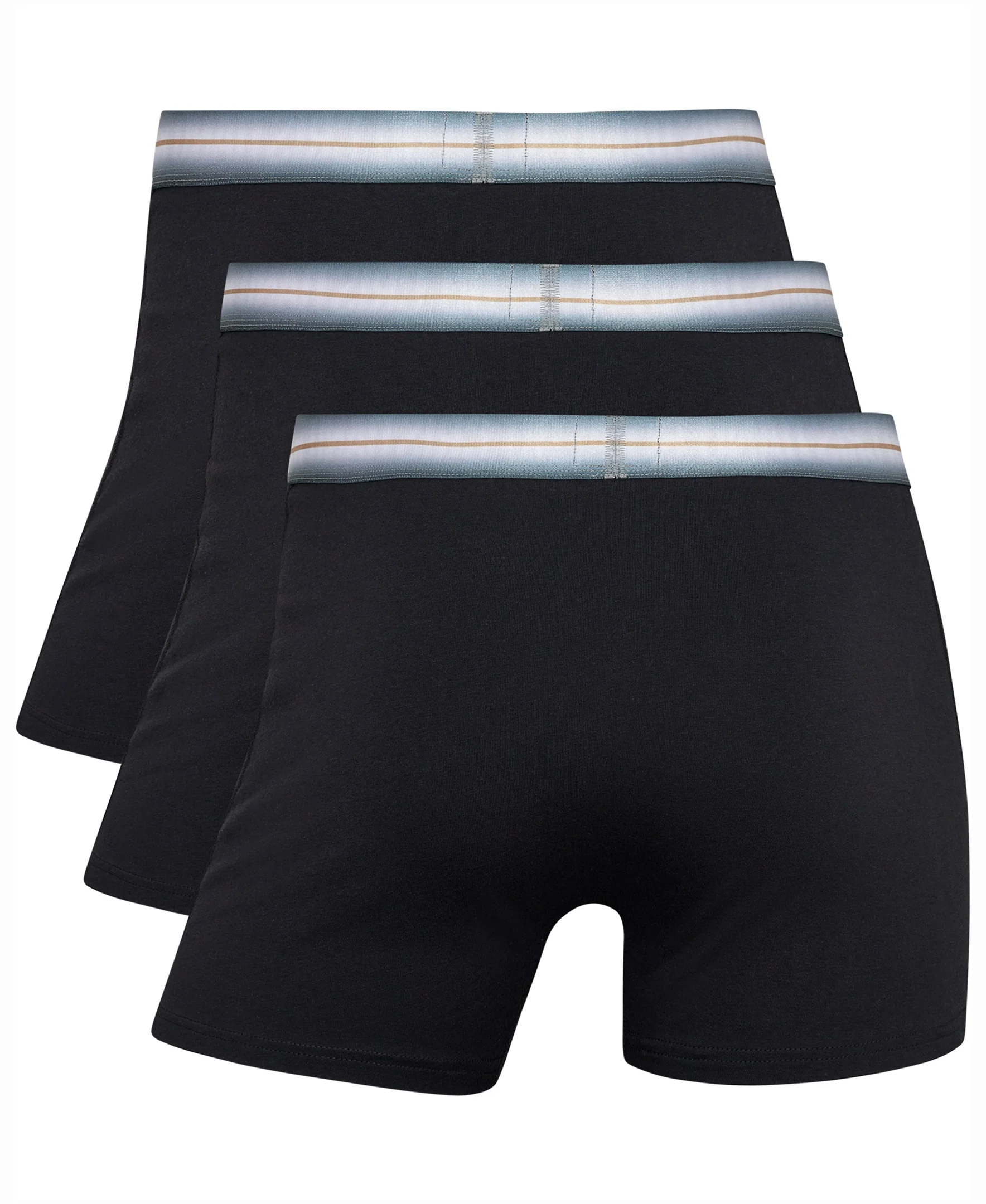 CR7 Men's 3-Pack Cotton Blend Trunks - Image 3