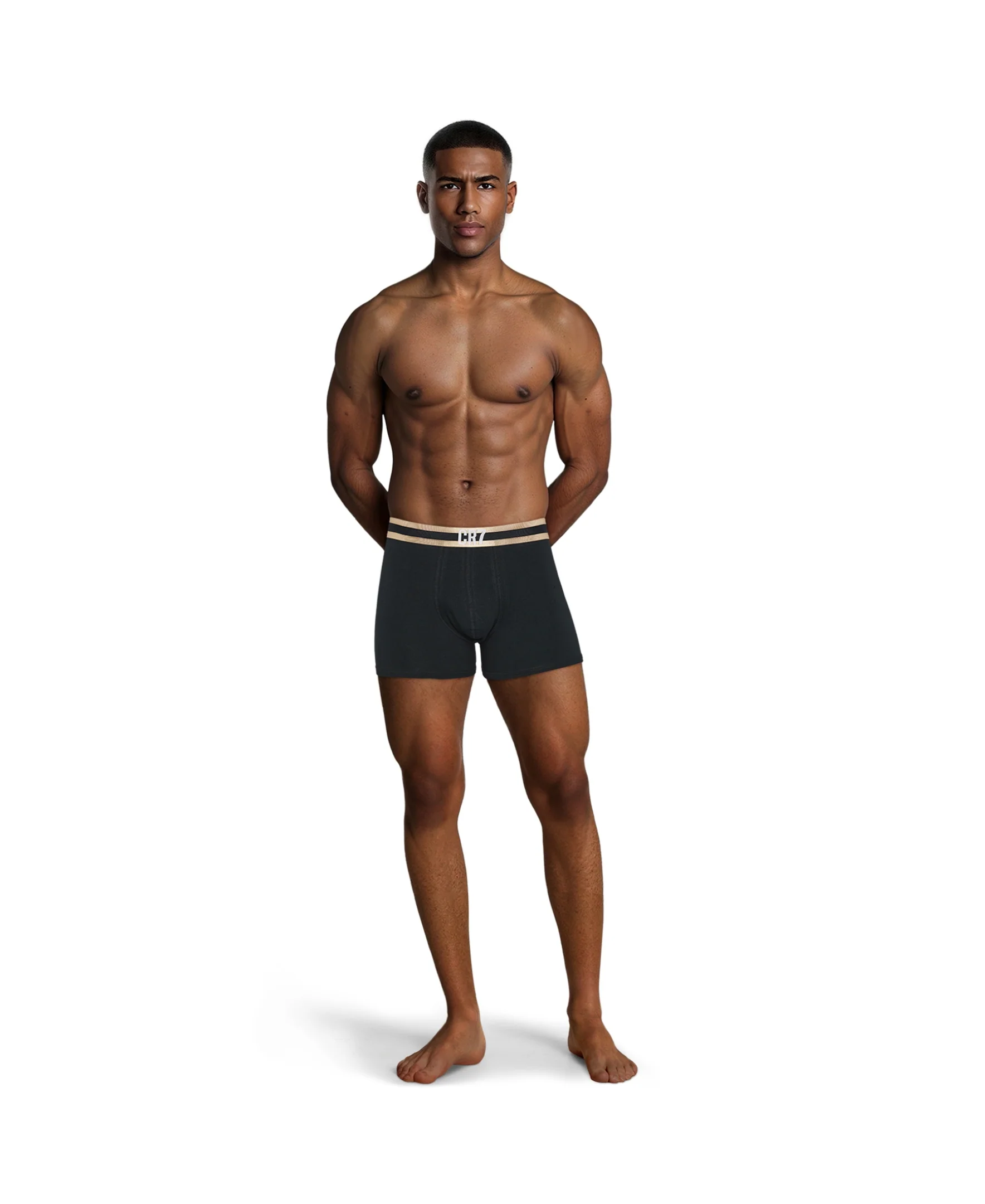 CR7 Men's 3-Pack Cotton Blend Trunks