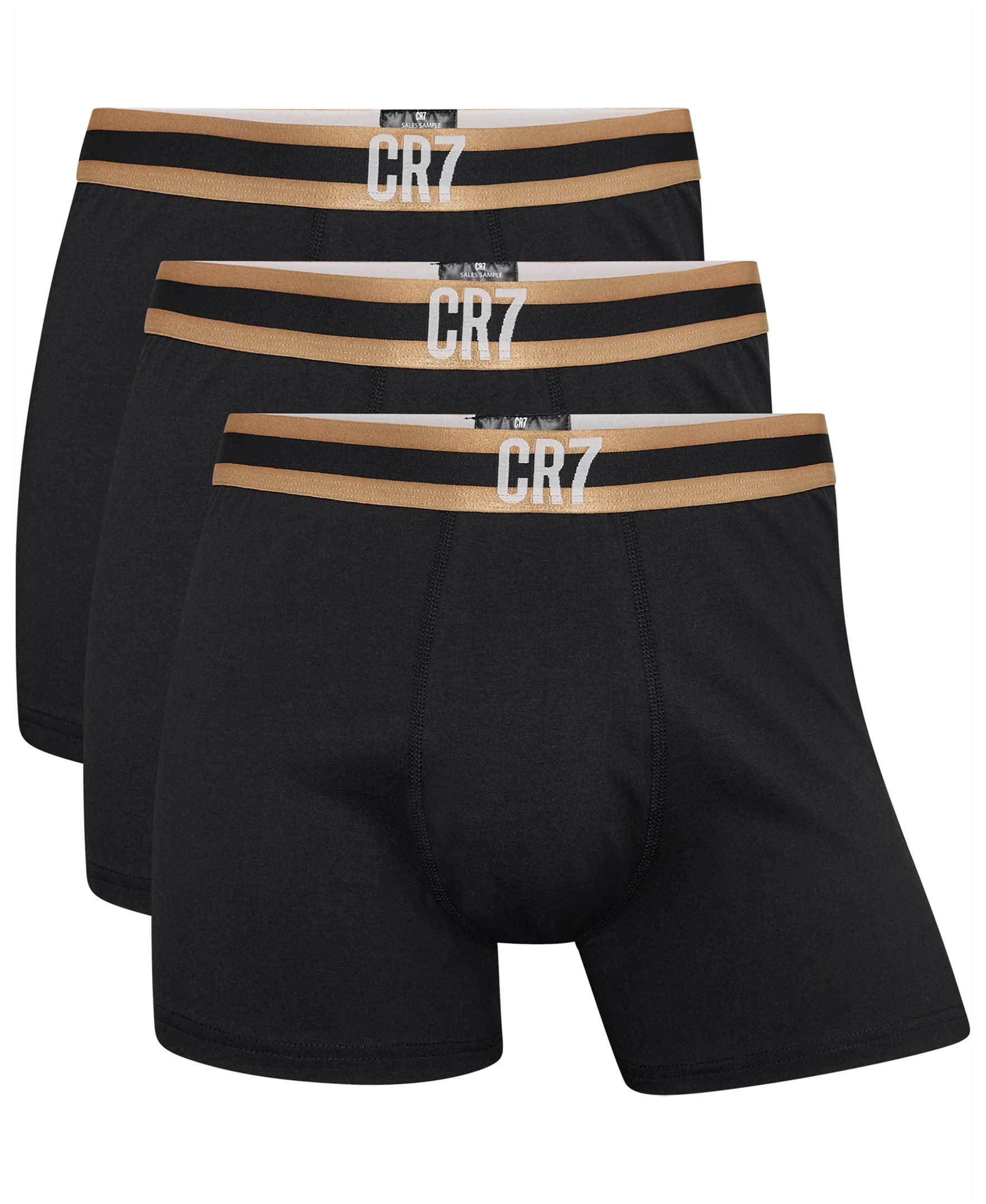 CR7 Men's 3-Pack Cotton Blend Trunks - Image 2