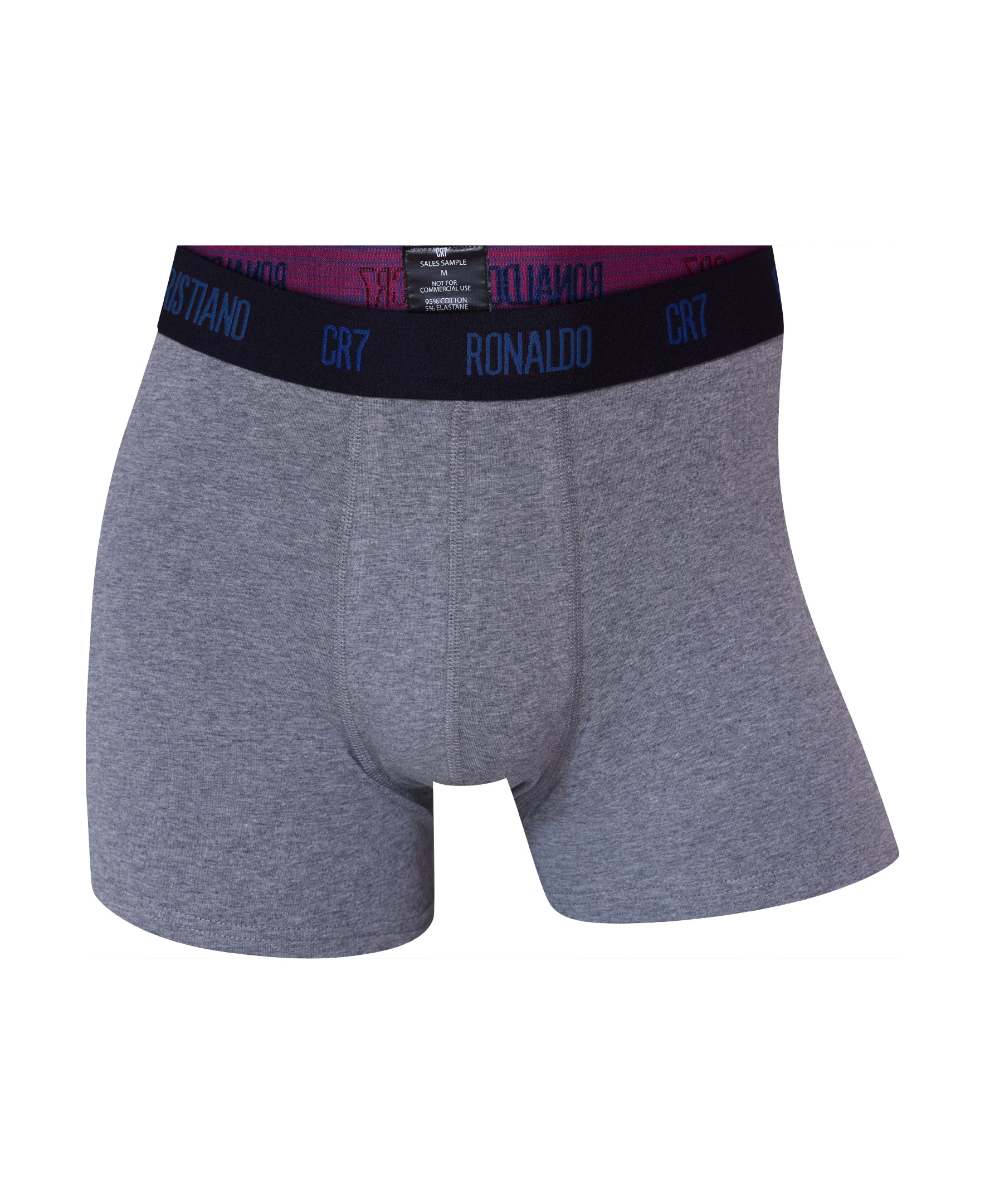 CR7 Men's 3-Pack Cotton Blend Trunks - Image 4