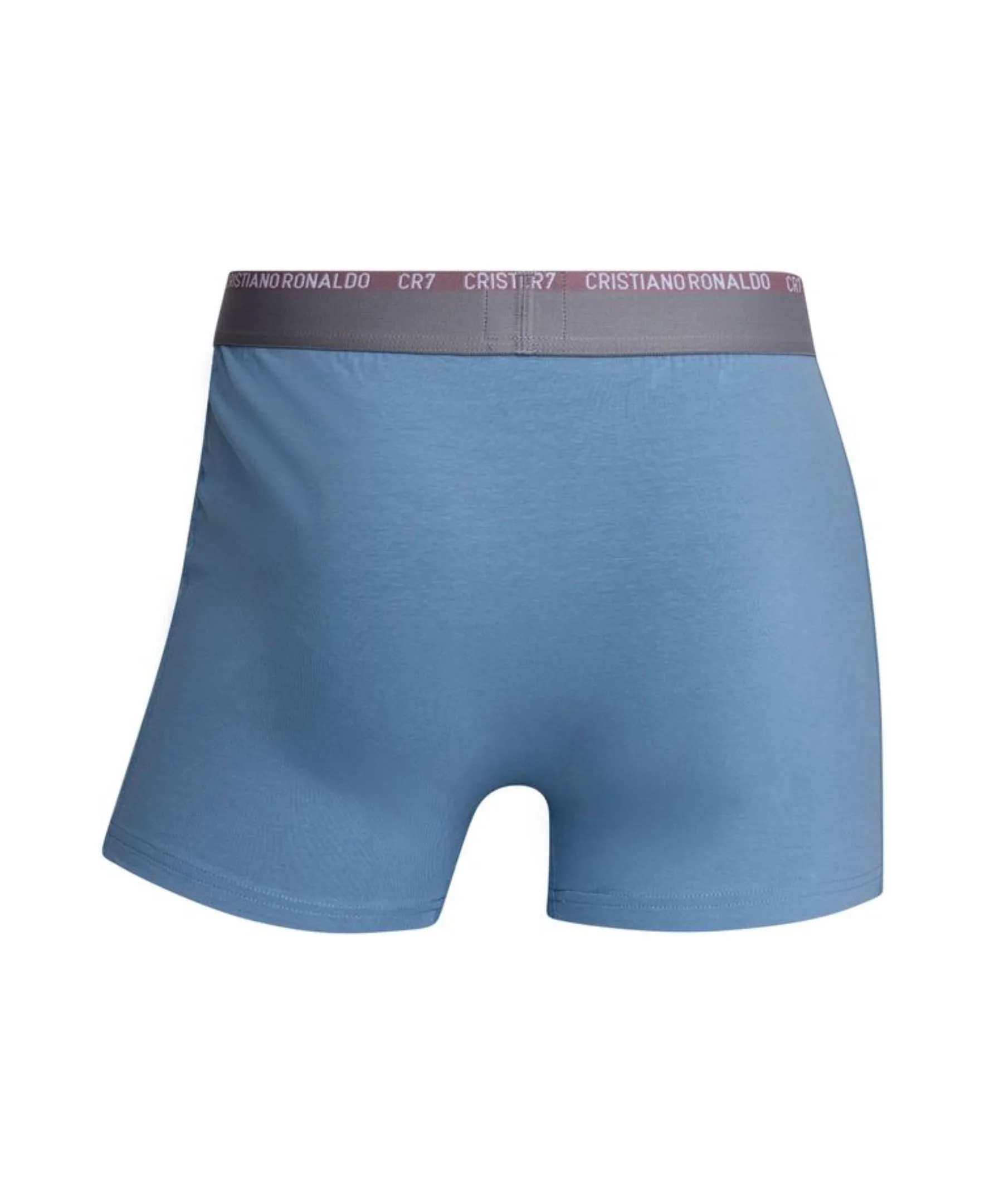 CR7 Men's 3-Pack Cotton Blend Trunks - Image 3