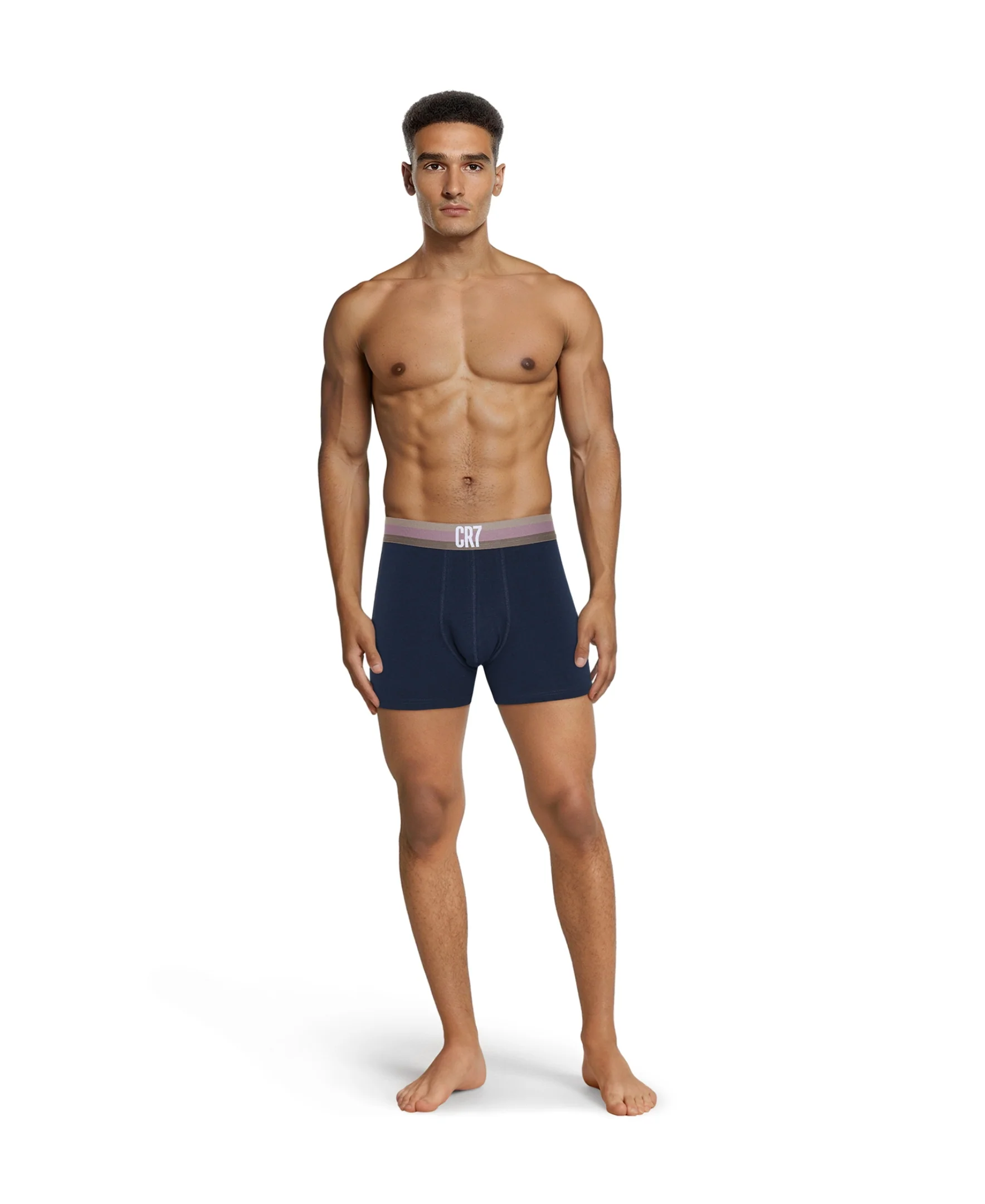 CR7 Men's 3-Pack Cotton Blend Trunks