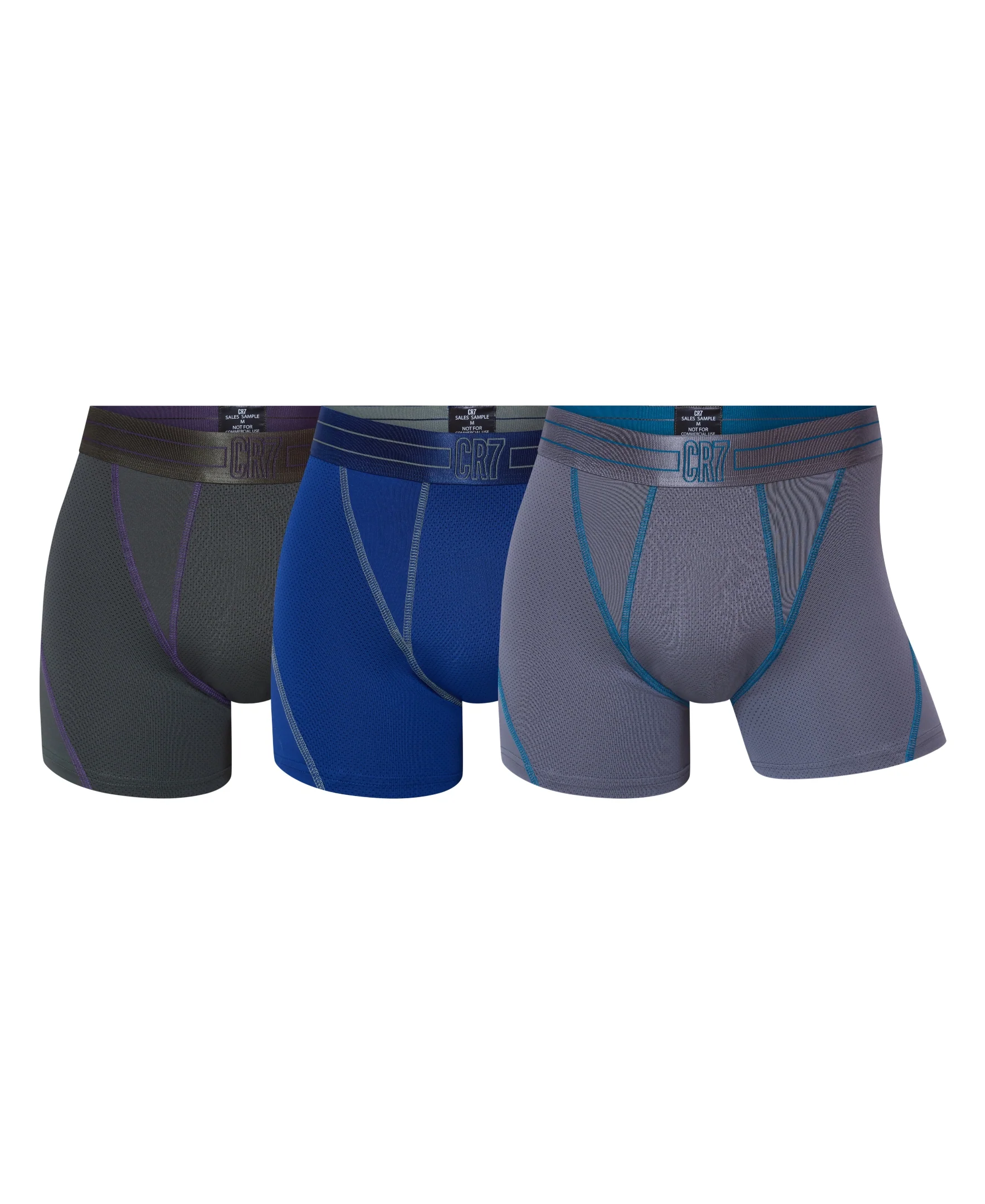 CR7 Men's 3-Pack Micro Blend Trunks - Image 9