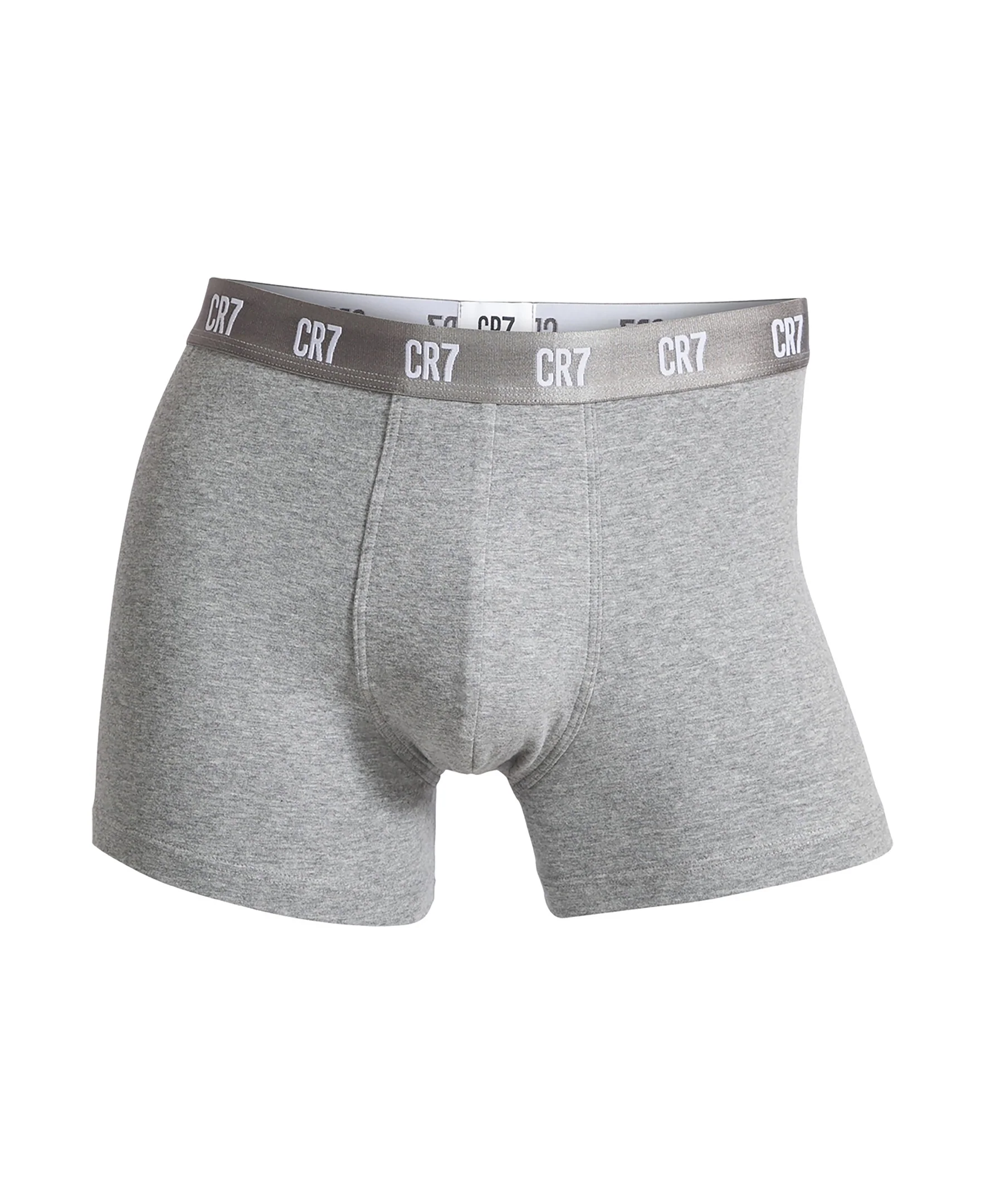 CR7 Men's 3 Pack Trunks Cotton Blend - Basics Multicolor - Image 5