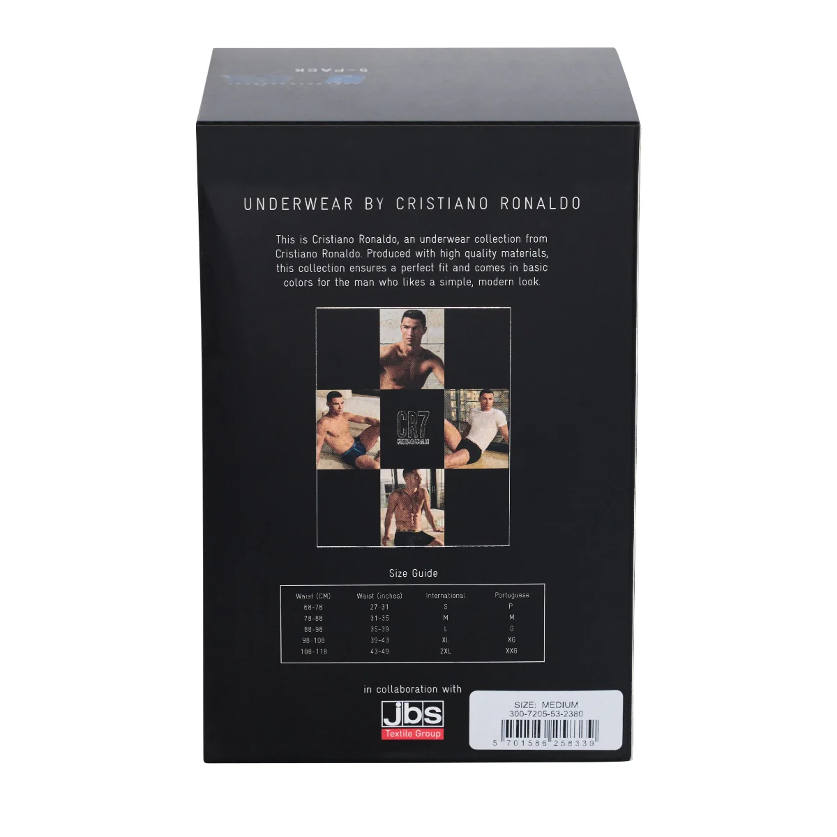 CR7 Men's 5-Pack Bamboo Blend Boxer-Briefs - Image 9
