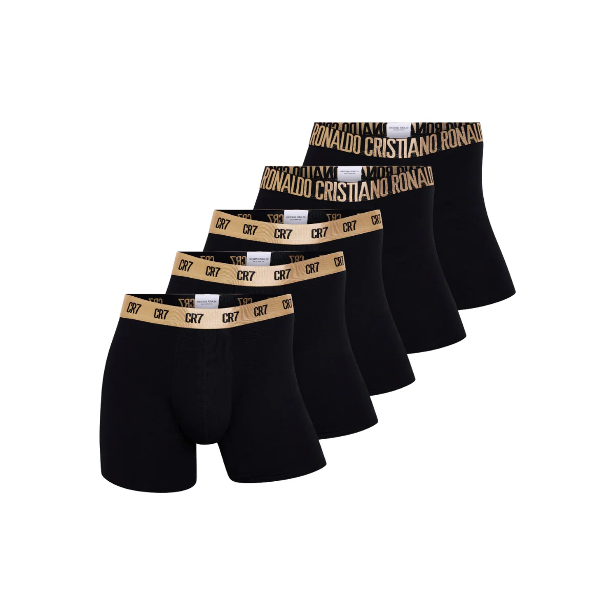 CR7 Men's 5-Pack Cotton Blend Boxer-Briefs - Image 5