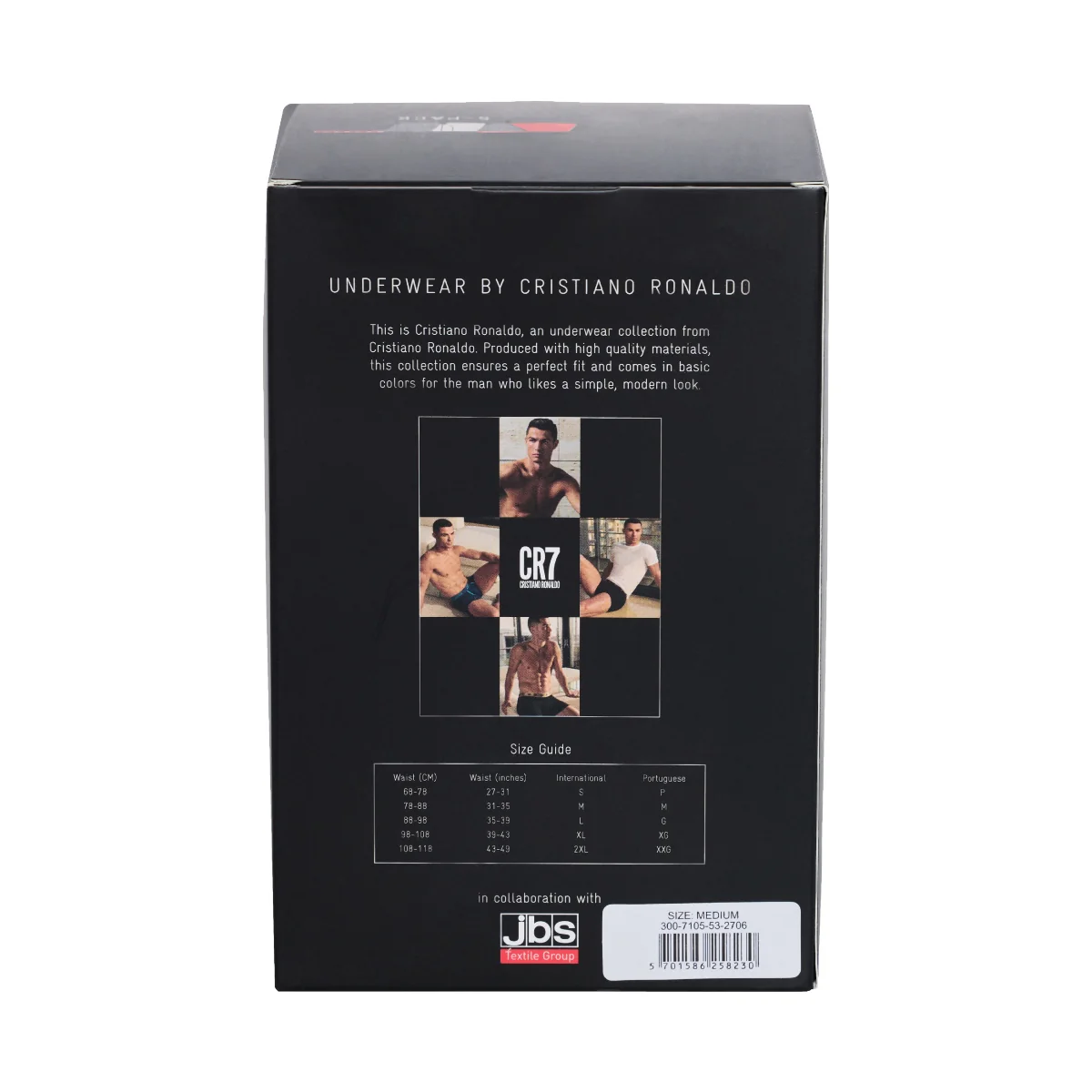 CR7 Men's 5-Pack Cotton Blend Boxer-Briefs - Image 10