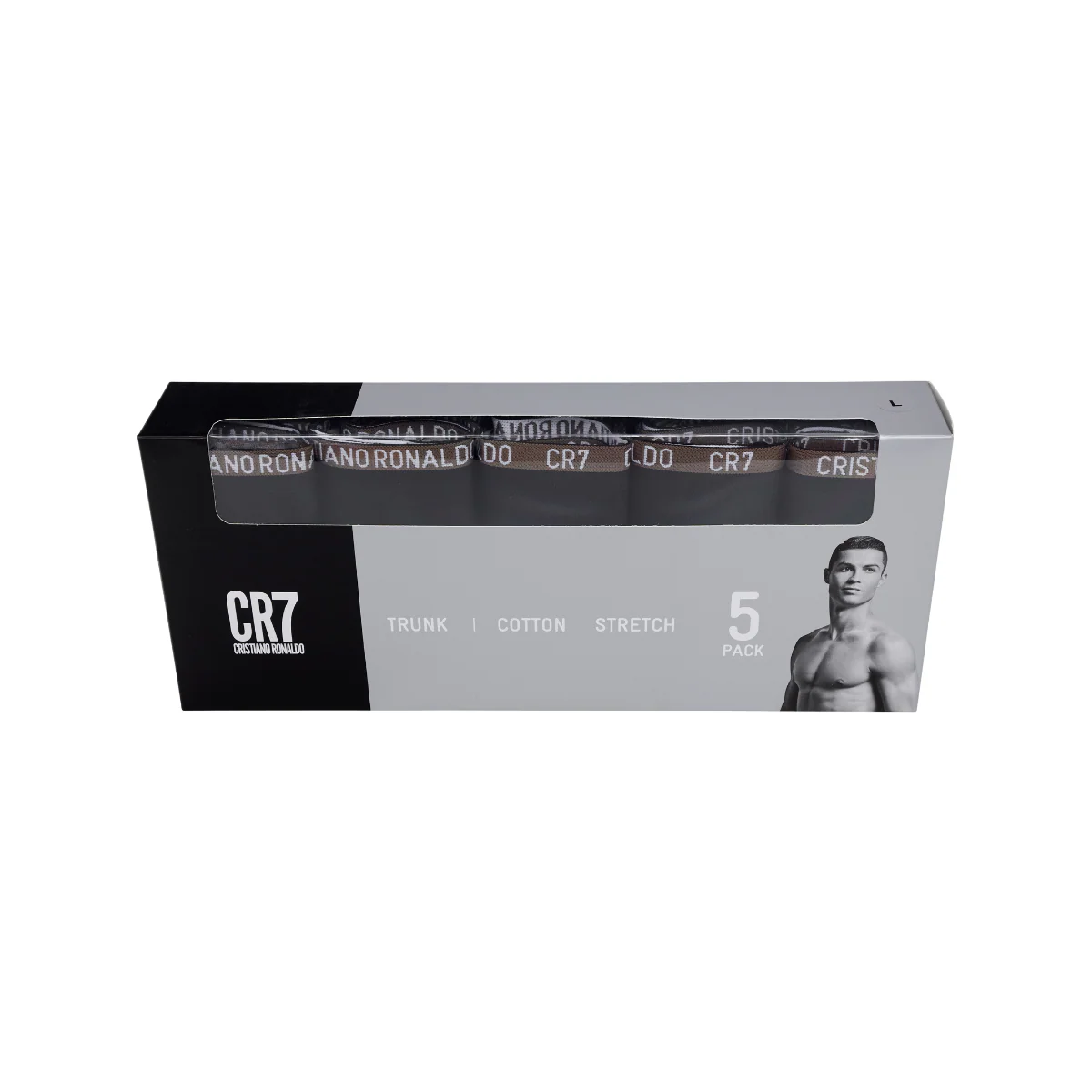 CR7 Men's 5-Pack Cotton Blend Trunks - Image 7