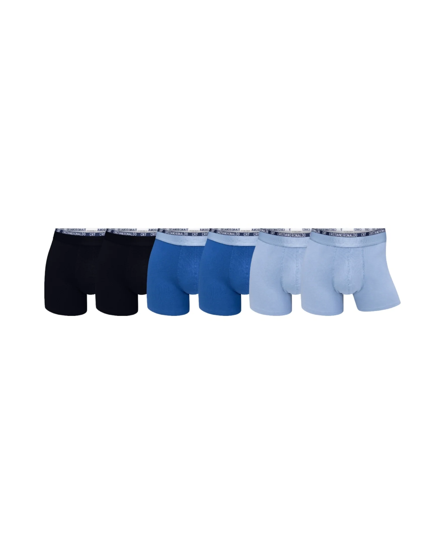 CR7 Men's 6-Pack Cotton Blend Trunks - Image 9
