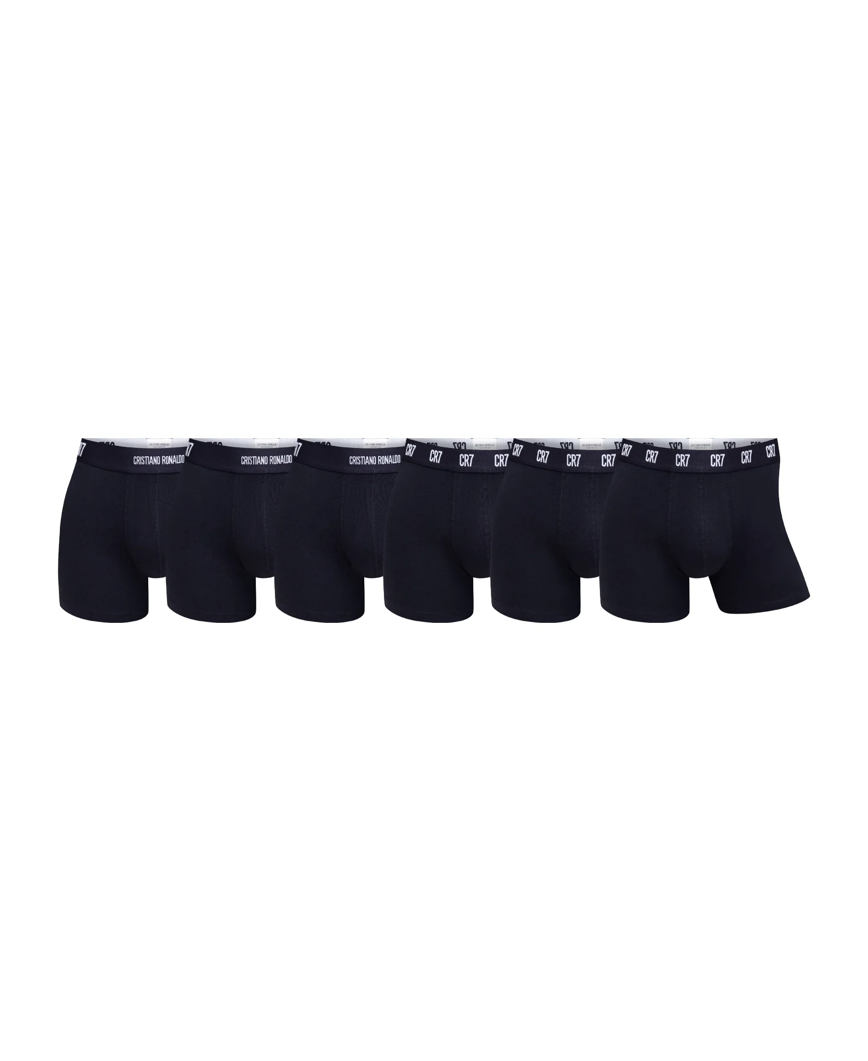 CR7 Men's 6-Pack Cotton Blend Trunks - Image 7