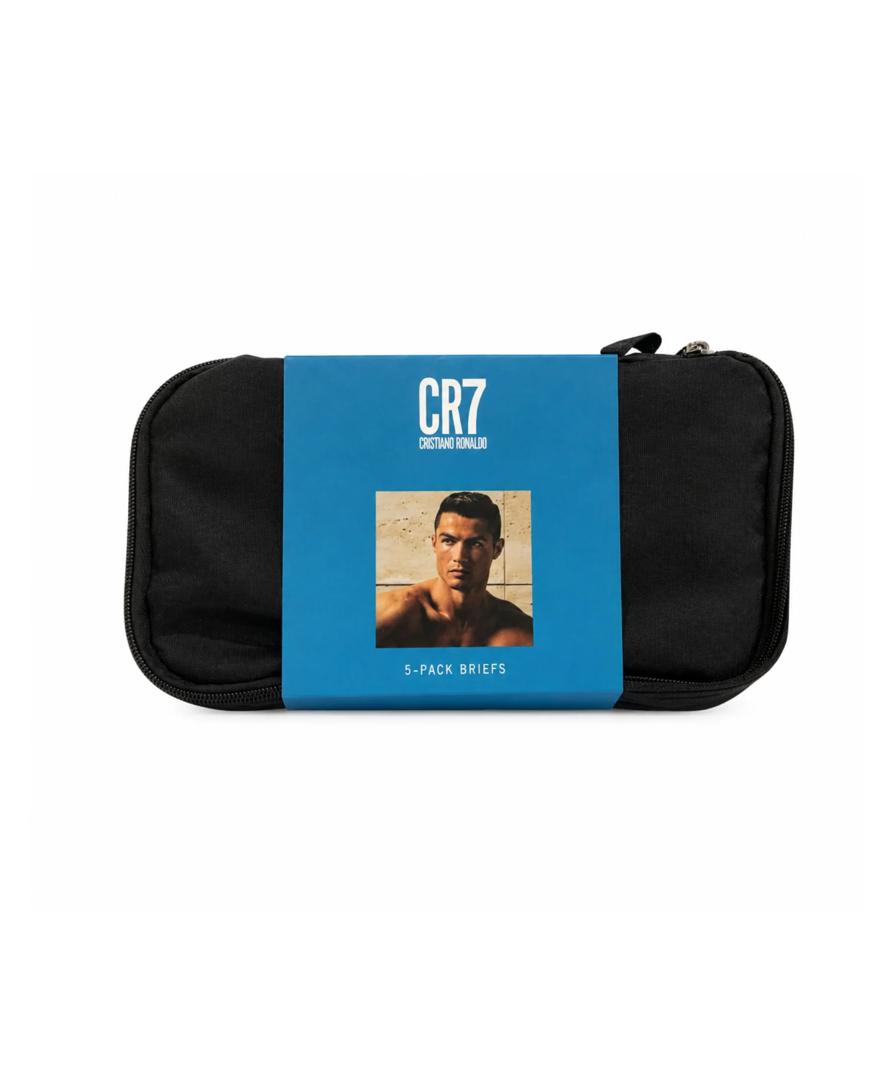 CR7 Men's Briefs 5-Pack in Travel Zip Bag - Image 9