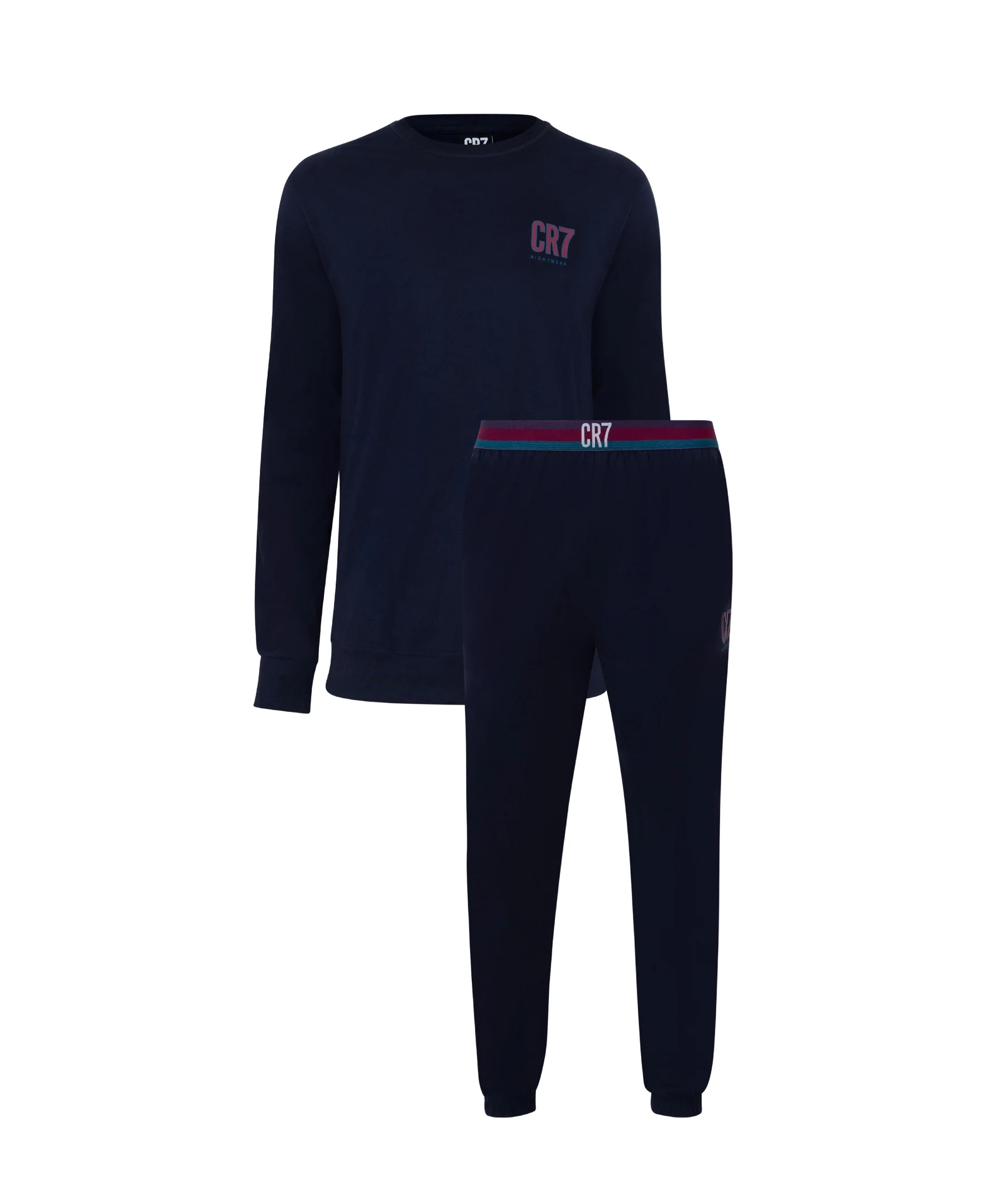 CR7 Men's Loungewear Set- Pants, Long Sleeve with Gift Box - Image 3