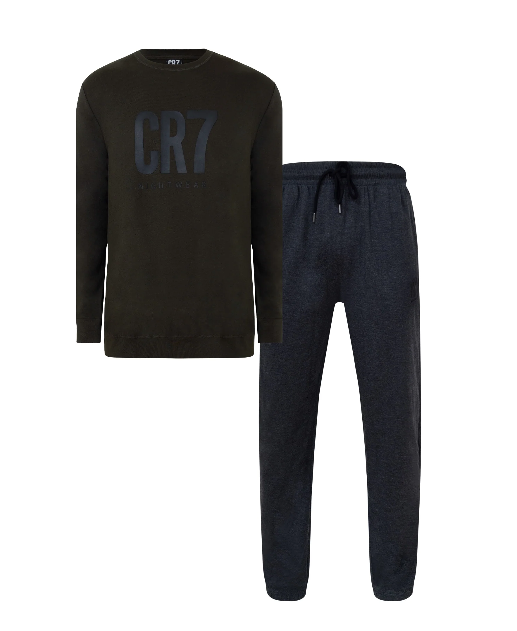 CR7 Men's Loungewear Set- Pants, Long Sleeve with Gift Box - Image 3