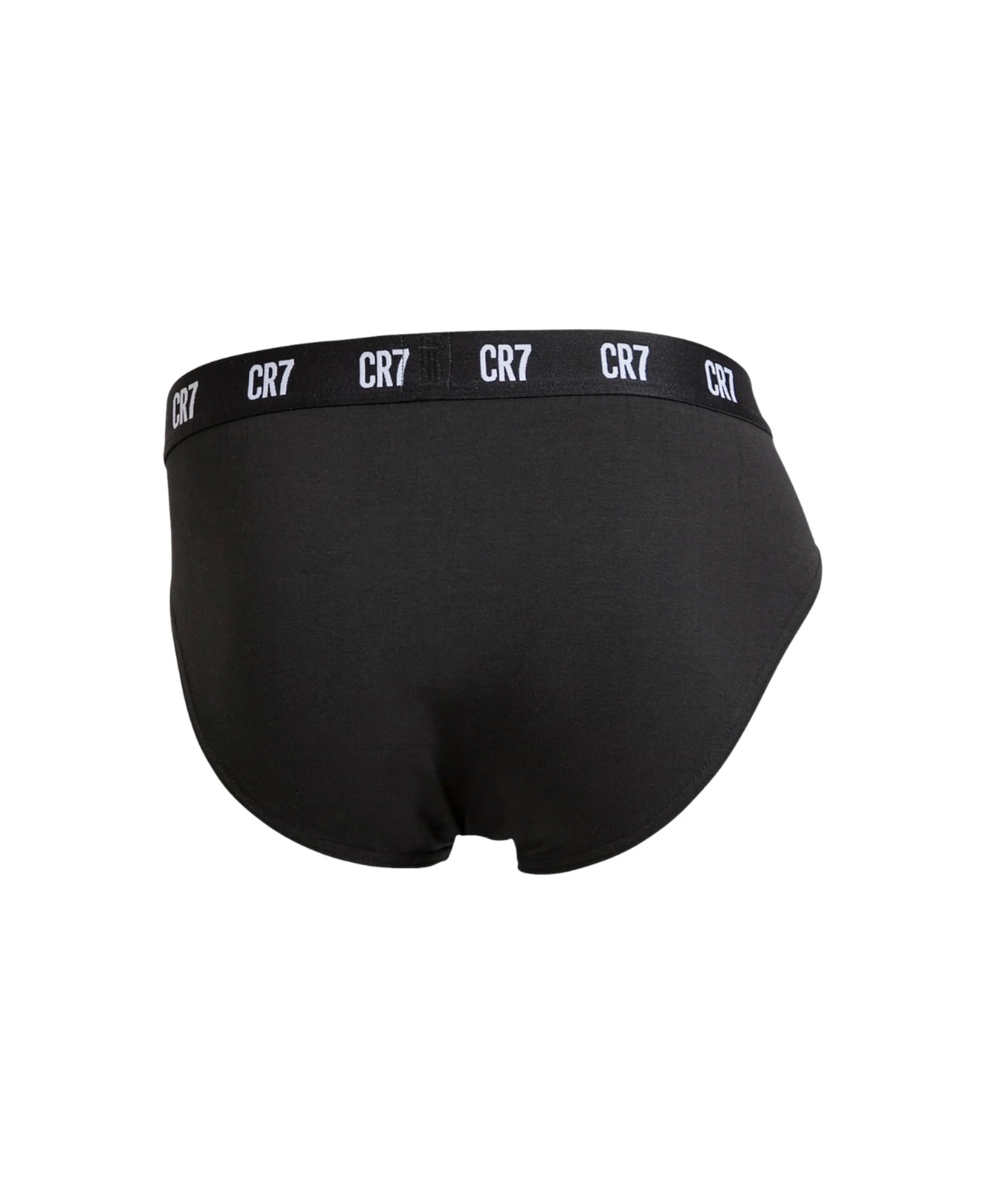 CR7 Men's 3 Pack Cotton Blend Briefs - Basics Black - Image 4